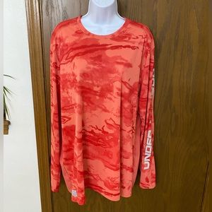 Women’s, Under Armour, XL, Loose Fit, Orange Tunic
